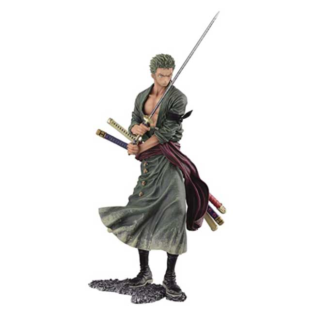 Figure Roronoa Zoro One Piece The Shukko Special 17 cm Special Edition per l'anniversario dei 25 anni