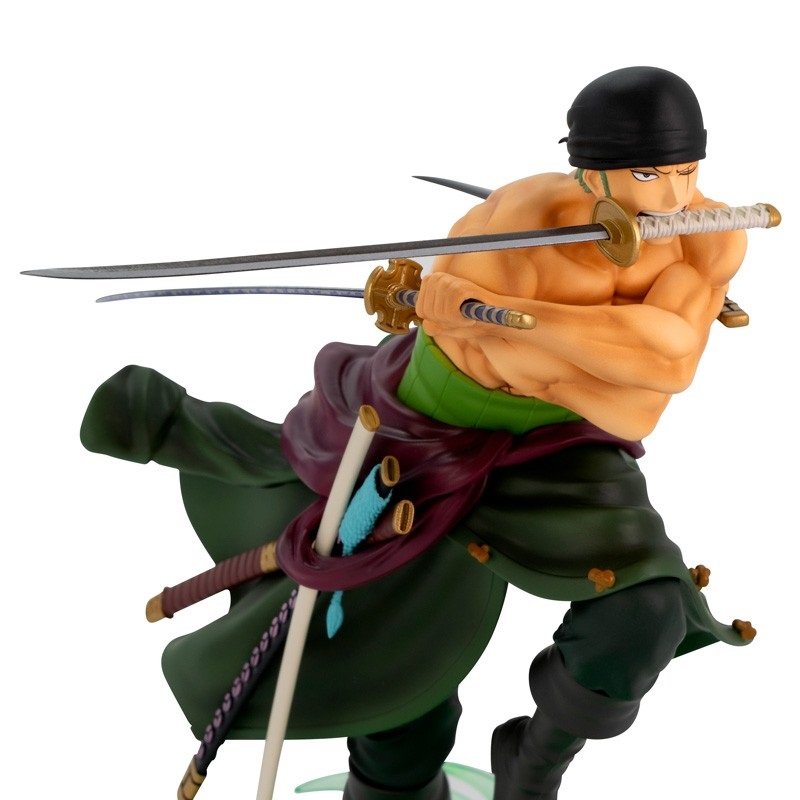 Figure Roronoa Zoro One Piece The Shukko Special 17 cm Special Edition per l'anniversario dei 25 anni