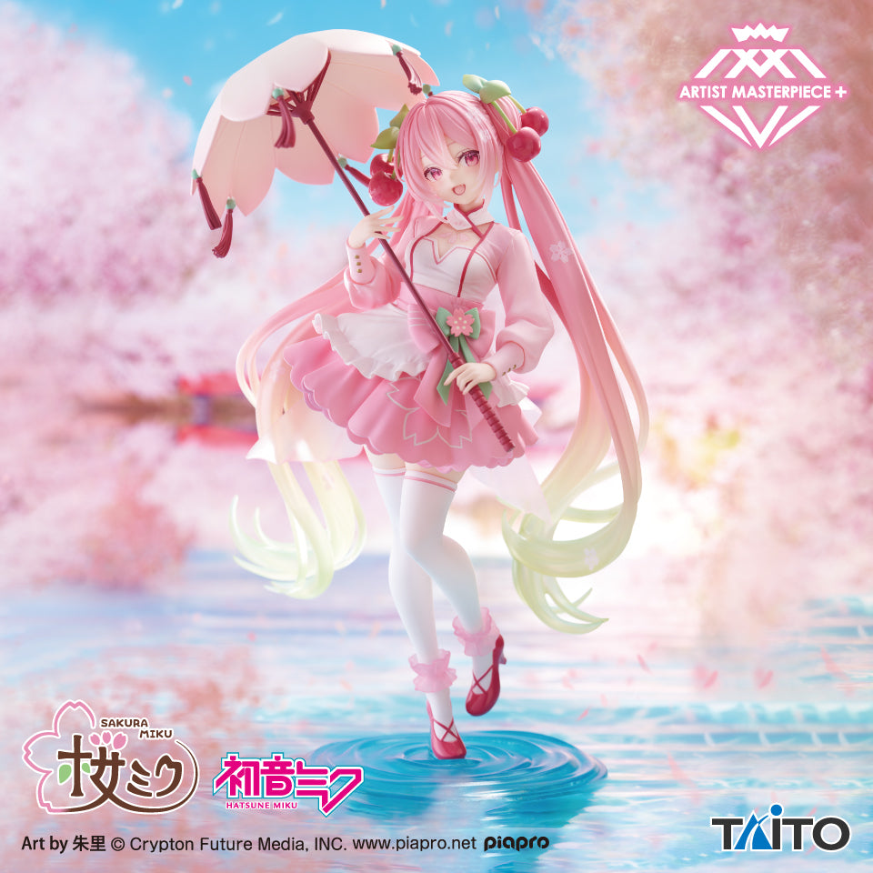 Figure Hatsune Miku Newley Written Sakura 21 cm