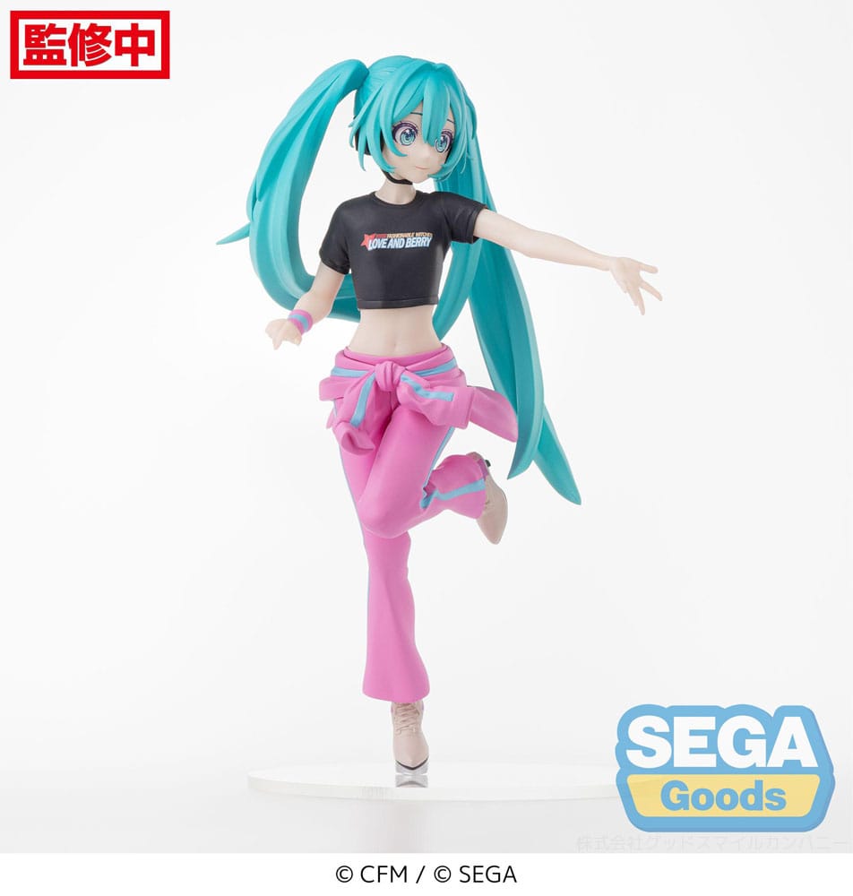 Figure Hatsune Miku x Love and Berry Dress Up and Dance! Desktop x Decorate Collections Berry Costume Ver. 17 cm