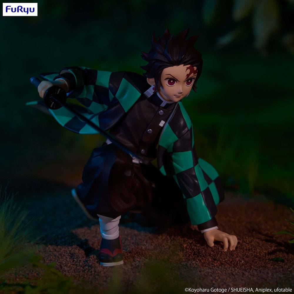Figure Kamado Tanjiro Demon Slayer Kimetsu no Yaiba Noodle Stopper PVC 13 cm