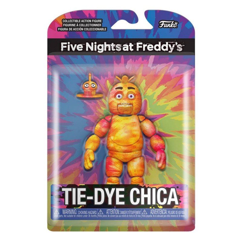 Five Nights at Freddy's Action Figure Tie-Dye Chica 12 cm