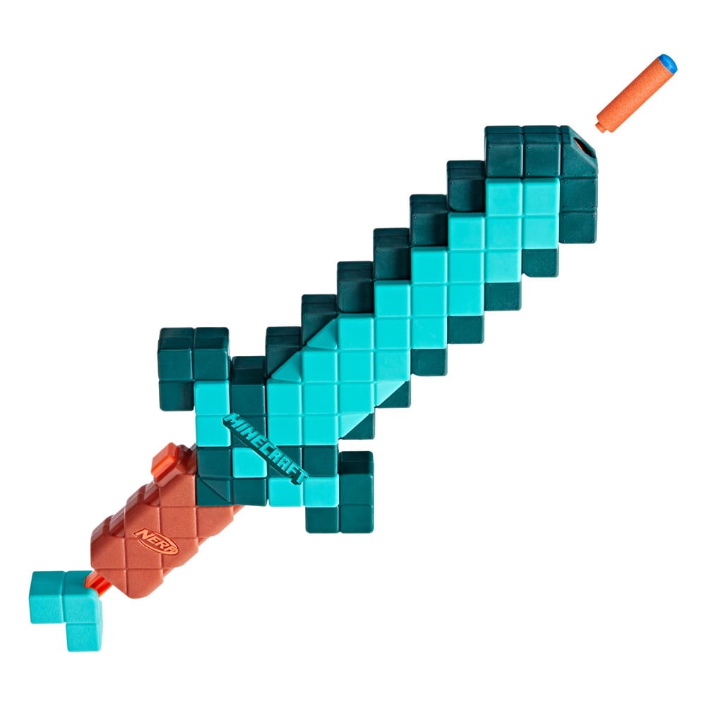 Fucile NERF Minecraft Spada di Diamante