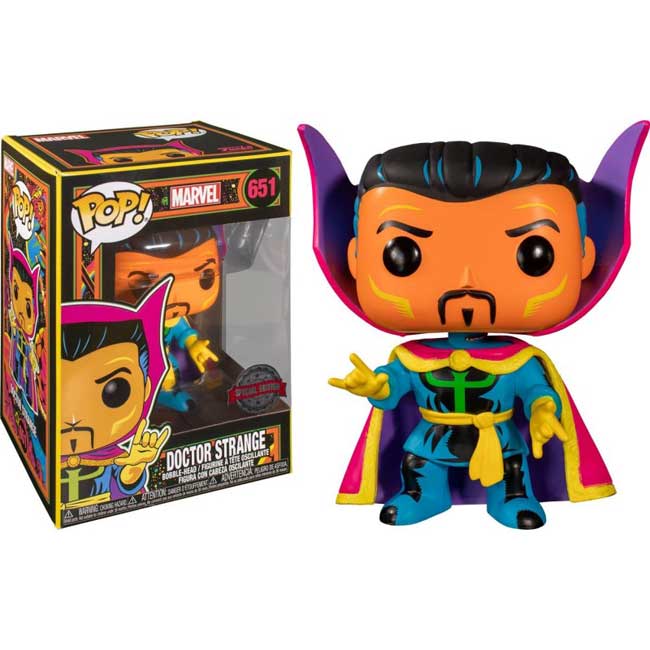 Funko POP Doctor Strange 651 Black Light Marvel Special Edition