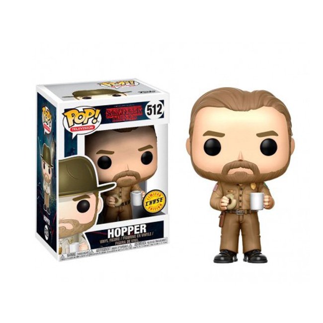 Funko POP Hopper Stranger things 512 Chase