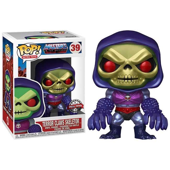 Funko POP Terror Claws Skeletor 39 Splecial Edition Master of Universe