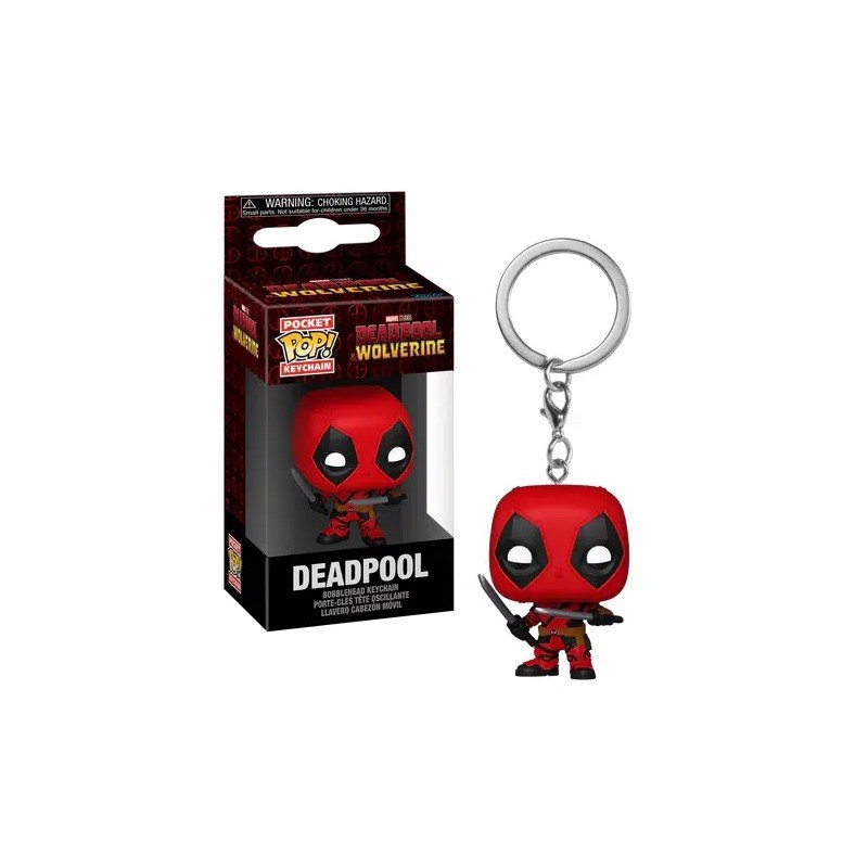 Funko Pocket Keychain Deadpool Marvel Deadpool and Wolverine