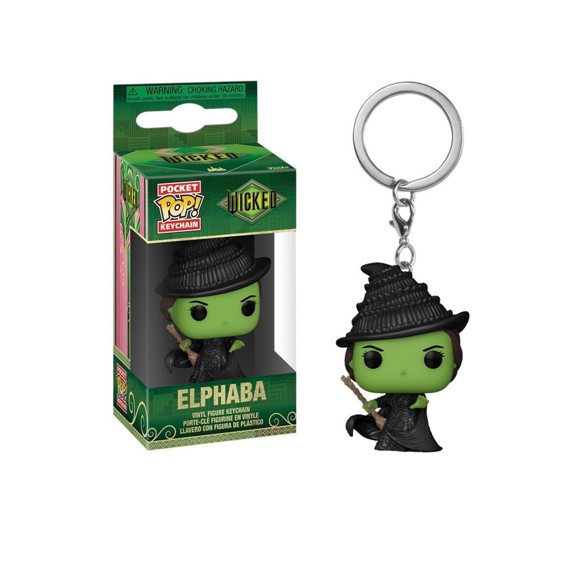 Funko Pocket Keychain Elphaba Wicked