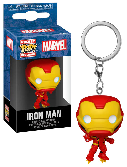 Funko Pocket Keychain Iron Man Marvel New Classics