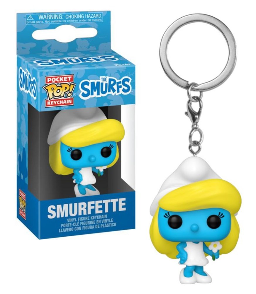 Funko Pocket Keychain Puffetta The Smurfs