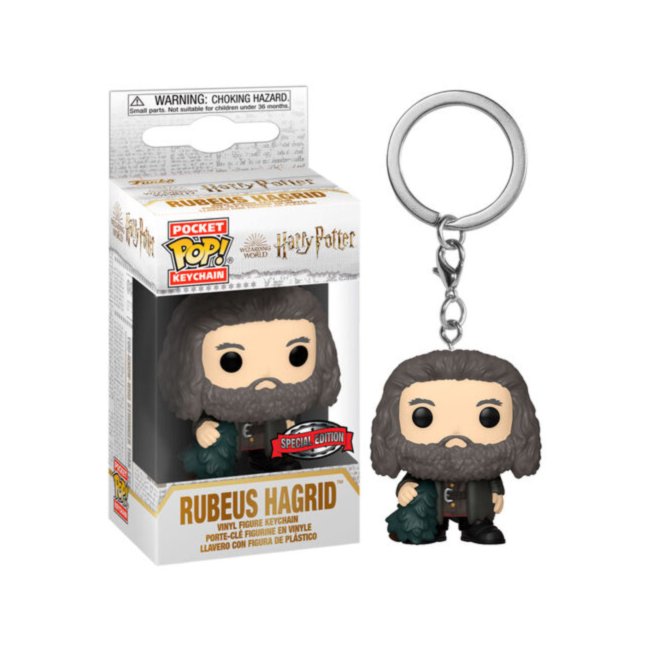 Funko Pocket Keychain Rubeus Hagrid Harry Potter