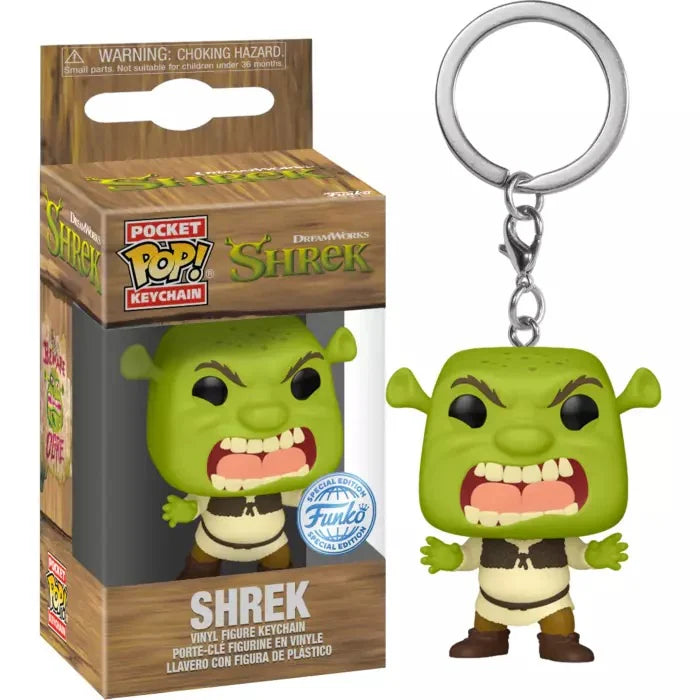 Funko Pocket Keychain Scary Shrek Special Edition