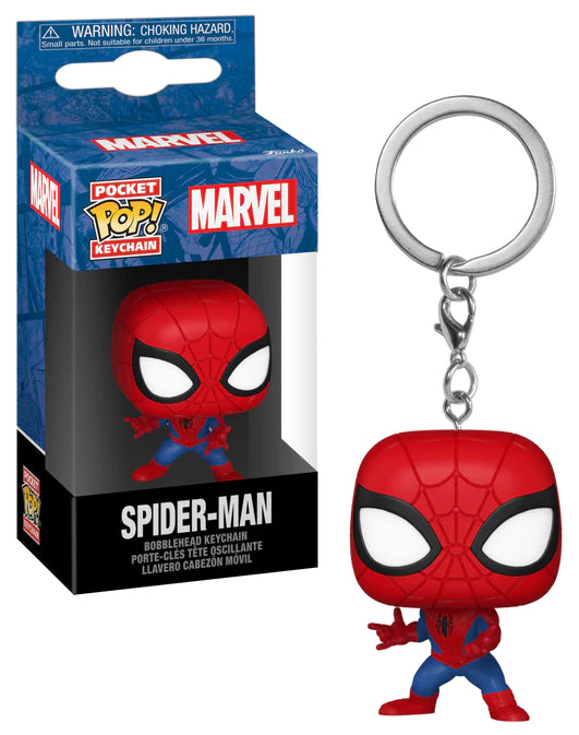 Funko Pocket Keychain Spider Man Marvel New Classics