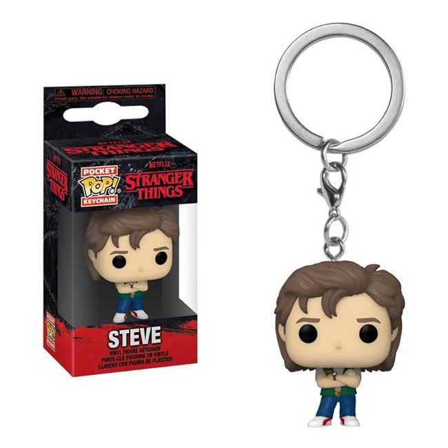 Funko Pocket Keychain Steve Stranger things season 4