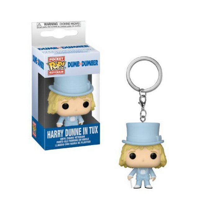 Funko Pocket POP Keychain Harry Dunne in tux Dumb and Dumber Portachiavi