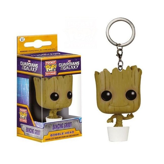 Funko Pocket Pop Keychain Dancing groot Guardian of the galaxy Marvel