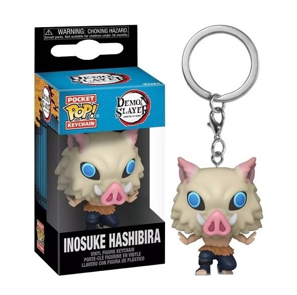 Funko Pocket Pop Keychain Inosuke Hashibira Demon Sayer 7th form