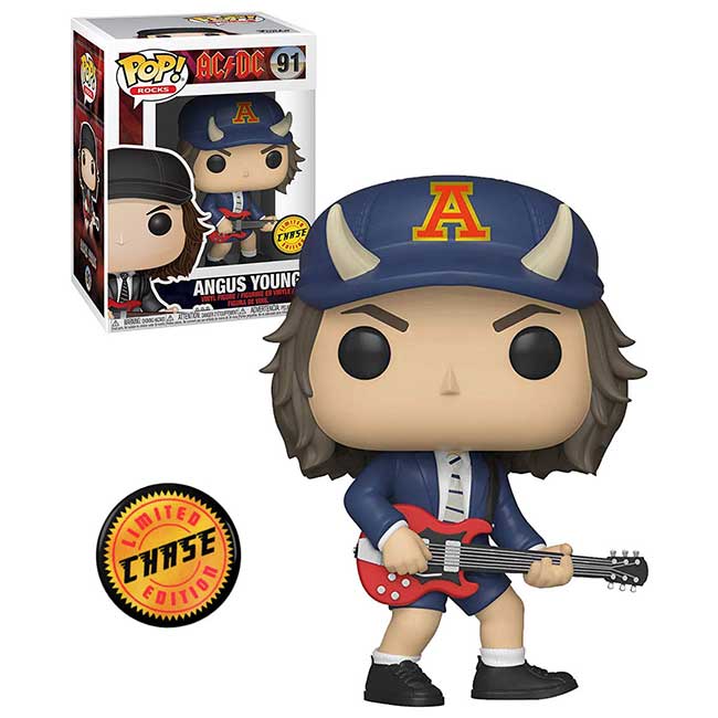 Funko Pop Angus Young AC DC 91 Chase