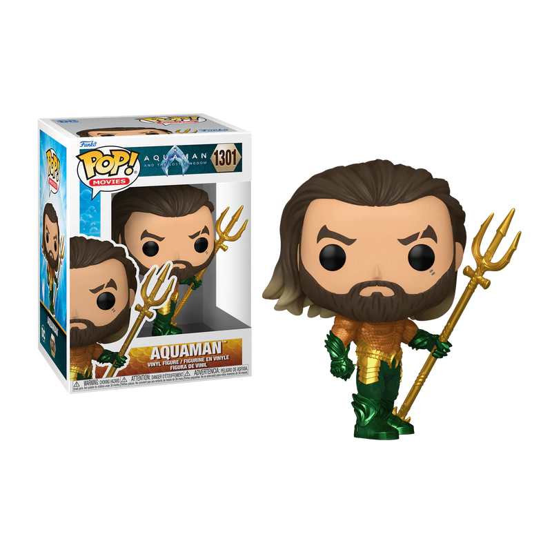 Funko Pop Aquaman 2 1301 DC Comics