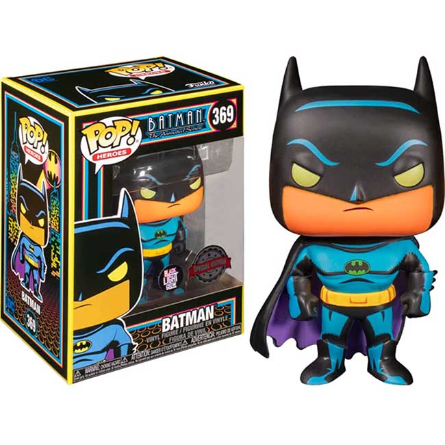 Funko Pop Batman 369 Special Edition Black Light Glow