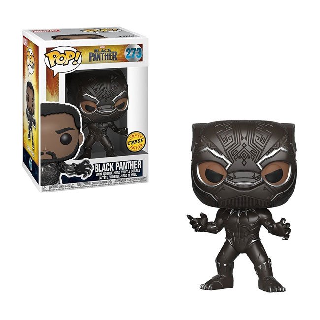 Funko Pop Black Panther Marvel 273 Chase