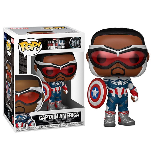 Funko Pop Captain America The Falcon And The Winter Soldier 814