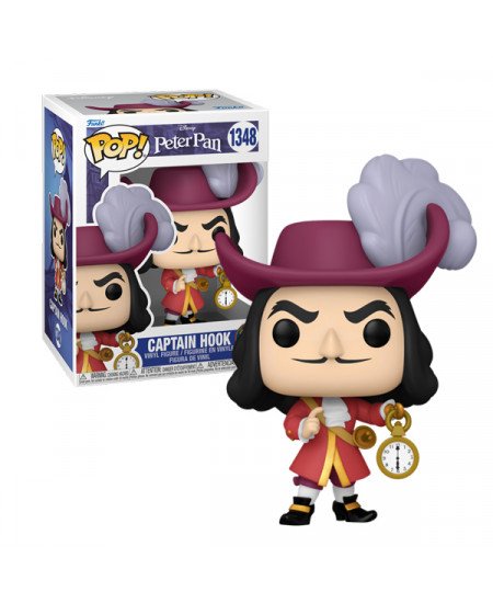 Funko Pop Captain Hook 1348 Disney Peter Pan 70th Anniversary
