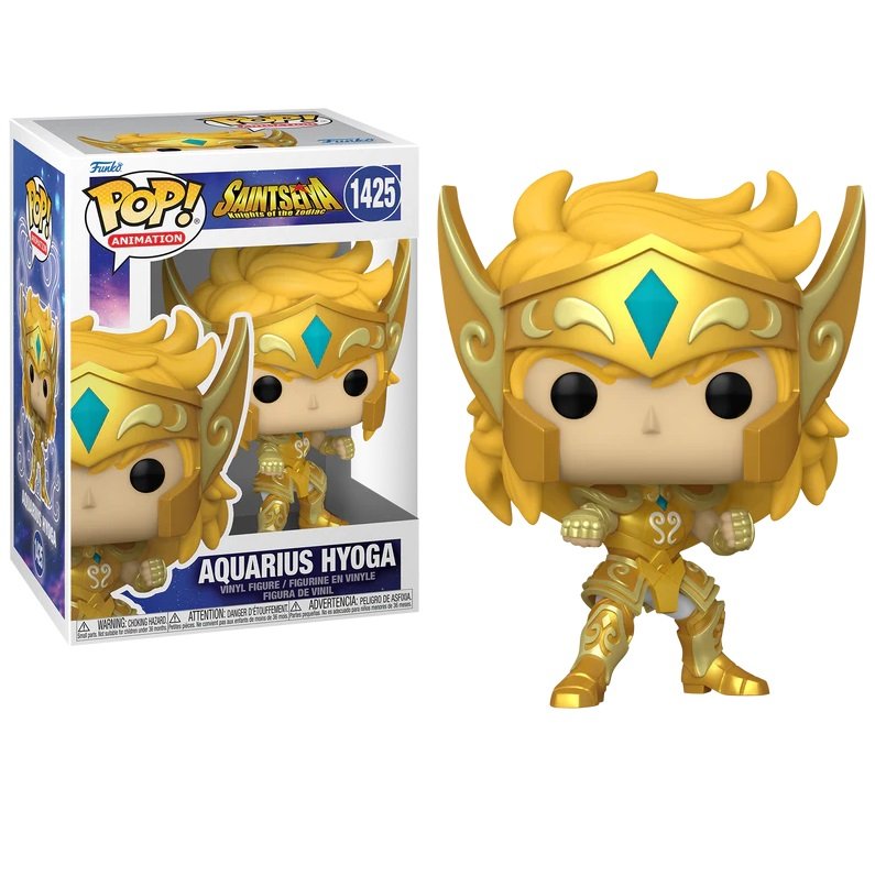 Funko Pop Cavalieri dello Zodiaco Gold Aquarius Hyoga 1425