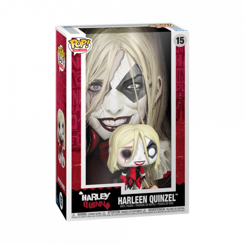 Funko Pop Comic Cover Harleen Quinzel 15 DC Comics Harley Quinn