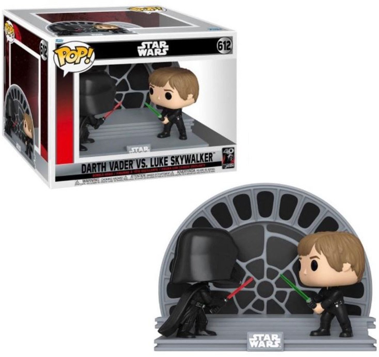 Funko Pop Darth Vader vs Luke Skywalker 612 Star Wars Return of the Jedi 40th Anniversary