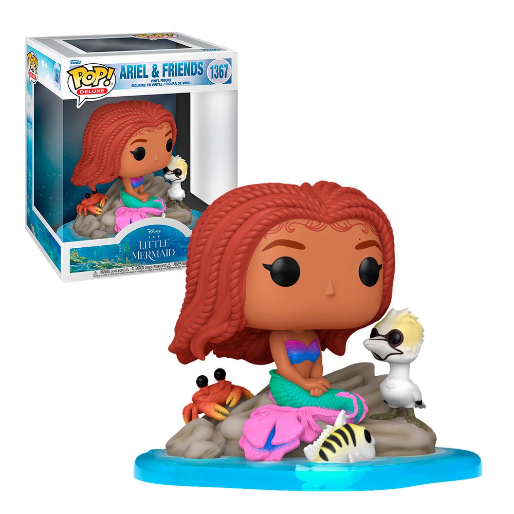 Funko Pop Deluxe Ariel and Friends 1367 Little Mermaid Disney