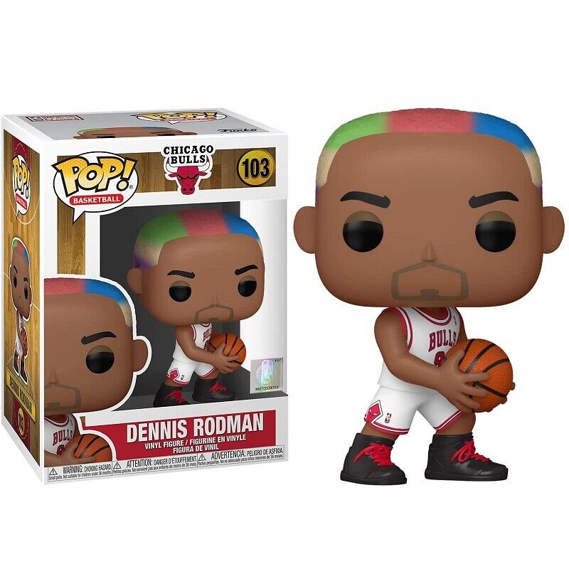 Funko Pop Dennis Rodman 103 Chicago Bulls NBA