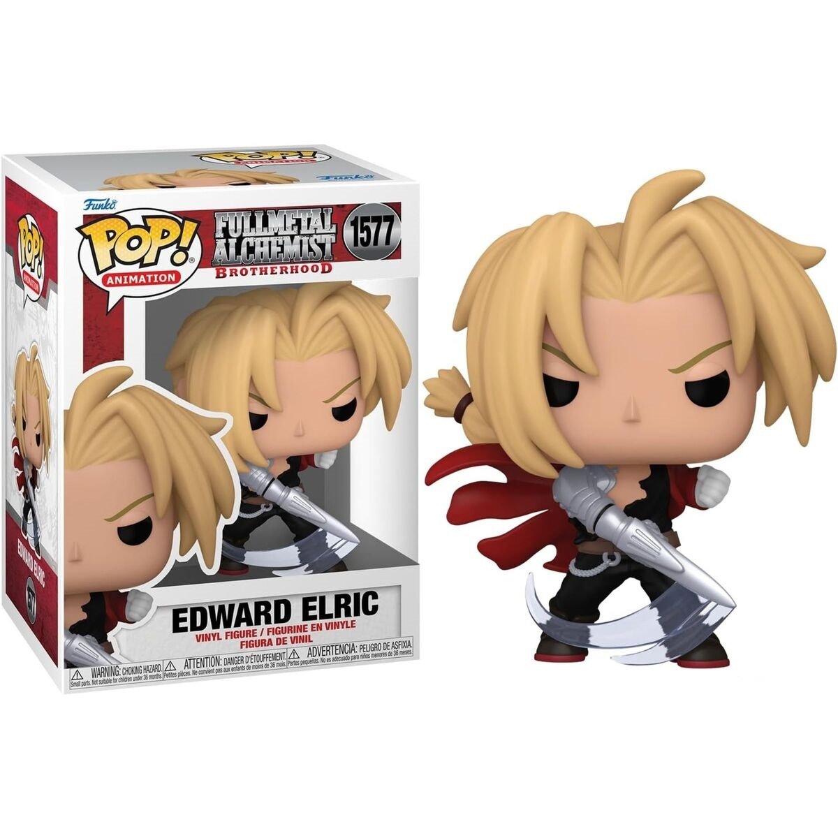 Funko Pop Edward Elric with Blade 1577 Fullmetal Alchemist Brotherhood
