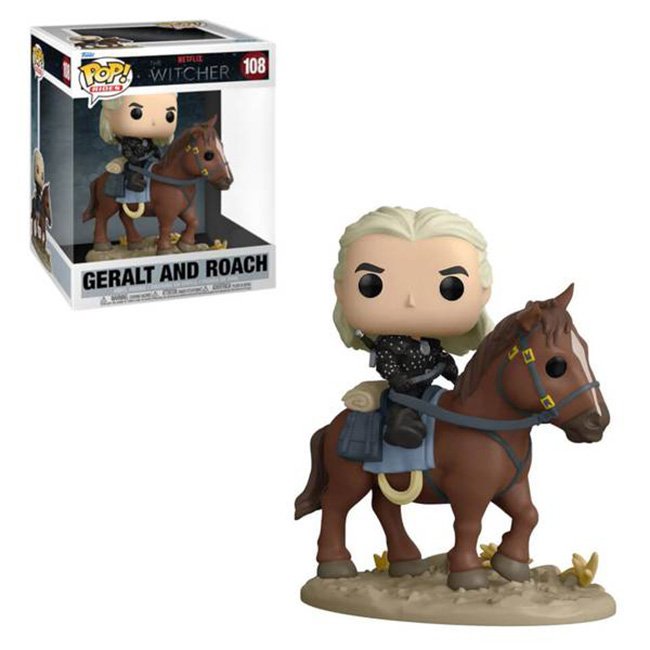 Funko POP Geralt and Roach 108 The Witcher Special Edition