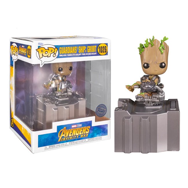 Funko Pop Guardians Ship Groot 1026 Avengers Infinity War Special Edition Funside Limited Edition