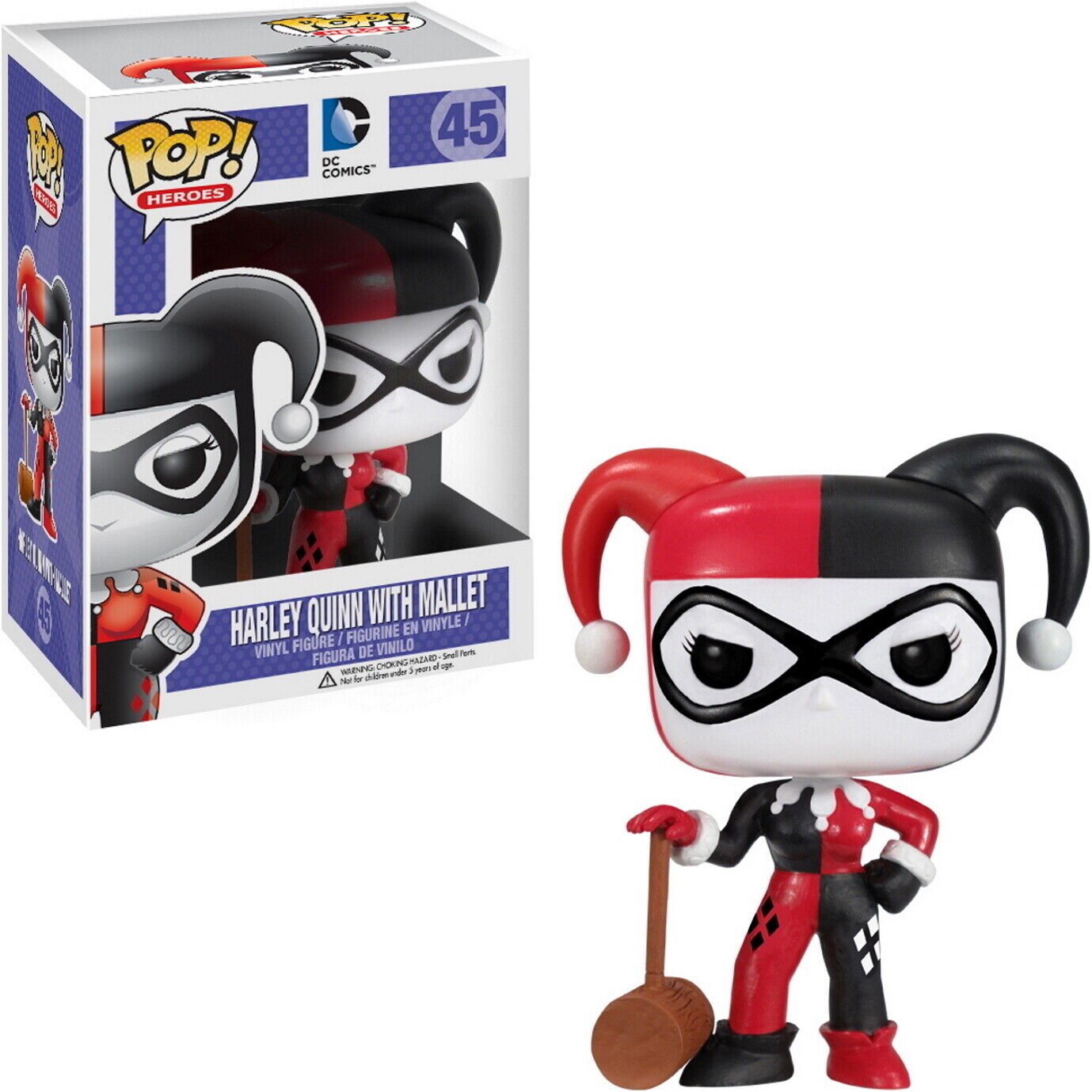 Funko Pop Harley Quinn and Mallet 45 DC Comics