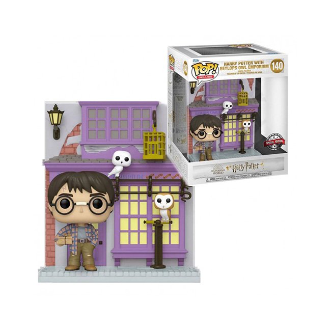 Funko POP Harry Potter with eeylops owl emporium 140