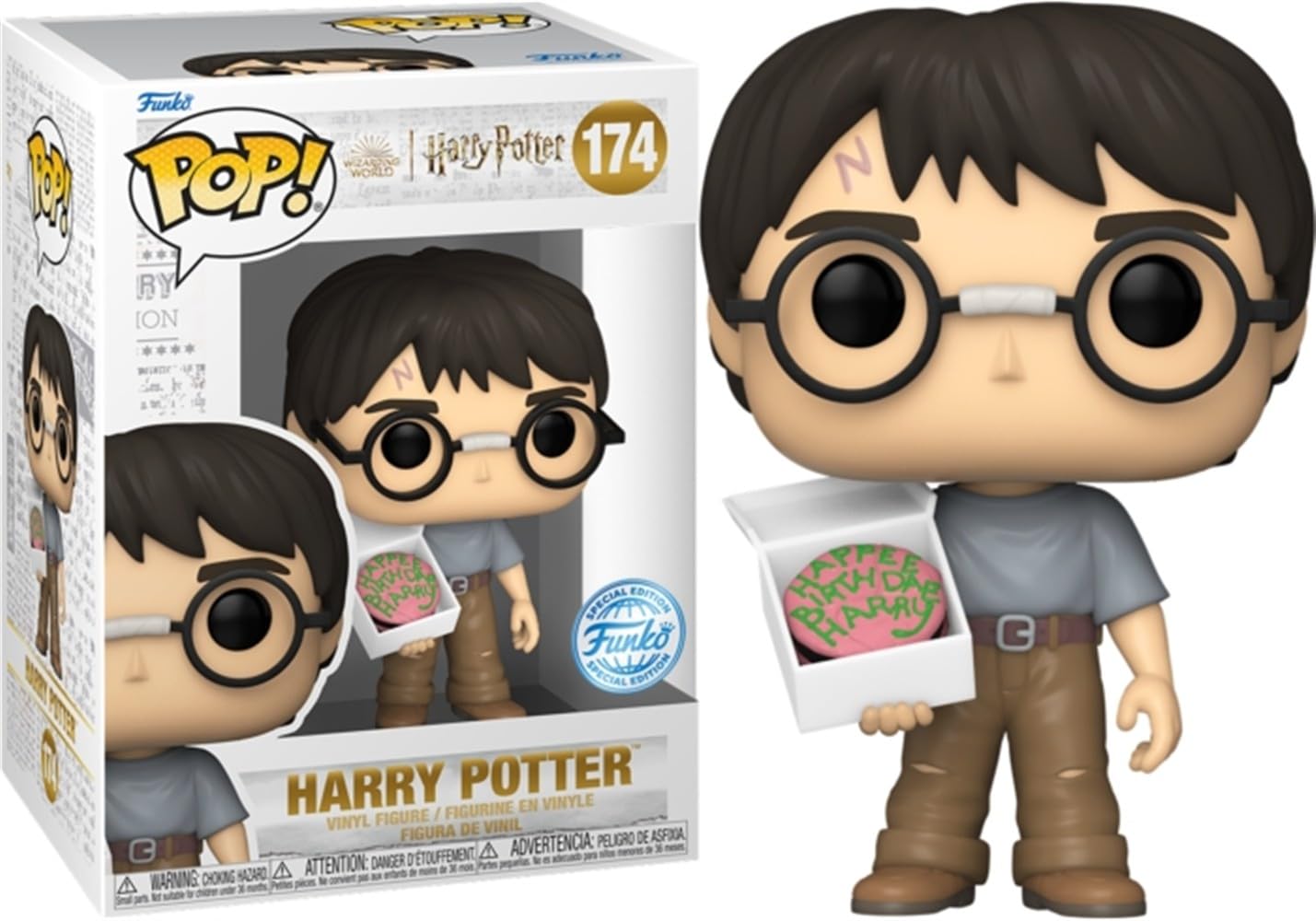 Funko Pop Harry Potter with cake 174 Special Edition