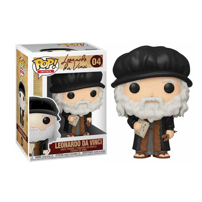 Funko Pop Leonardo Da Vinci 04