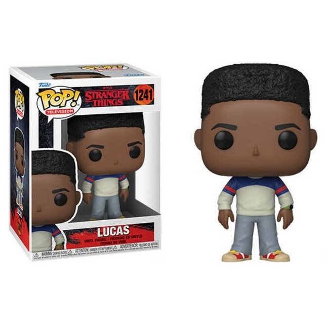 Funko Pop Lucas  Stranger things 1241 season 4