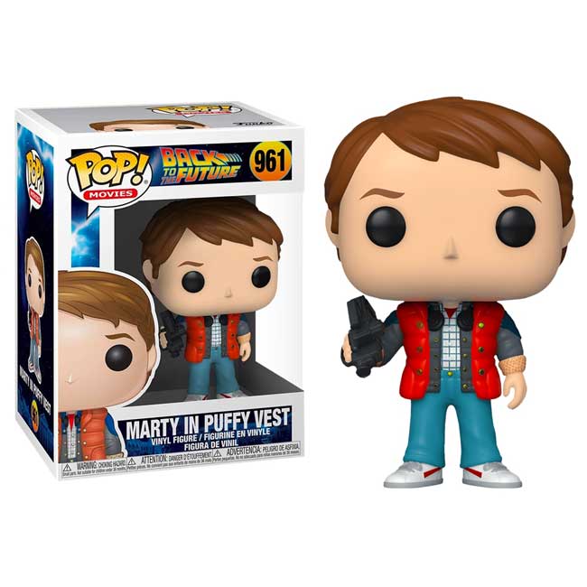 Funko Pop Marty in Puffy Vest Back to the Future 961