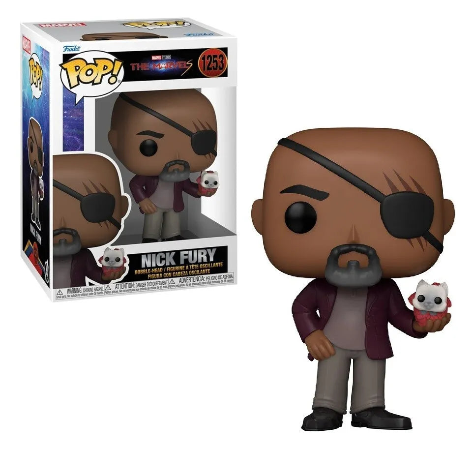 Funko Pop Nick Fury 1253 Marvel The Marvels