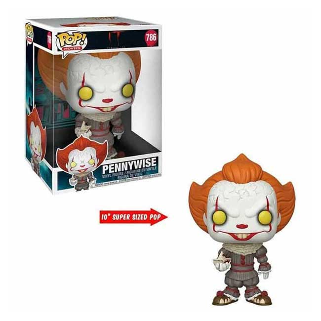 Funko Pop Pennywise IT 786 Super Sized 25 cm