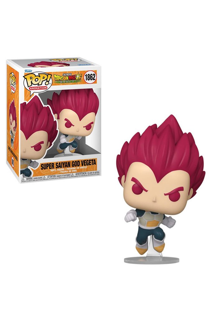 Funko Pop Super Sayan God Vegeta 1862 Dragon Ball Super Broly