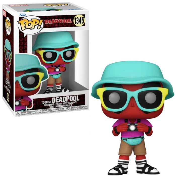 Funko Pop Tourist Deadpool 1345 Marvel