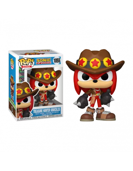 Funko Pop Treasure Hunter Knuckles 1055 Sonic the Hedgehog