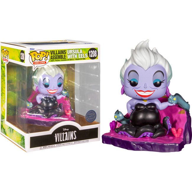 Funko Pop Ursula With Eels 1208 Limited Edition Disney Villains