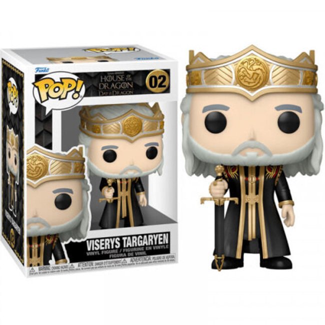 Funko Pop Viserys Targaryen 02 Game Of Thrones House Of The Dragons Day Of The Dragon