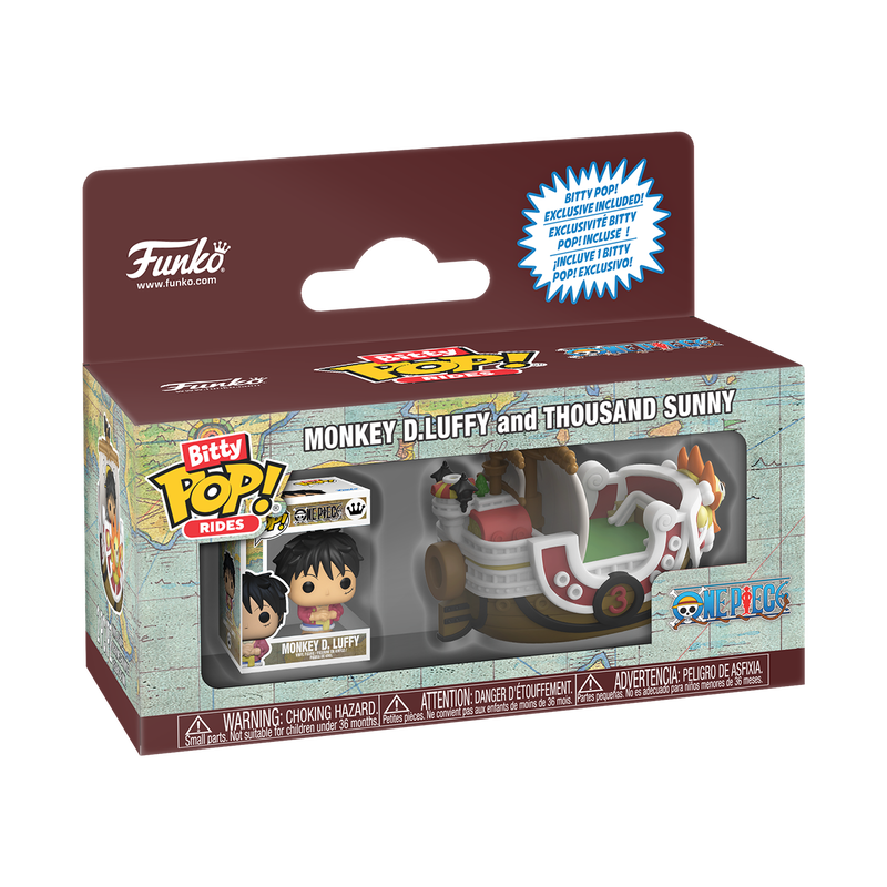 Funko Bitty Pop Ride Thousand Sunny with Luffy One Piece