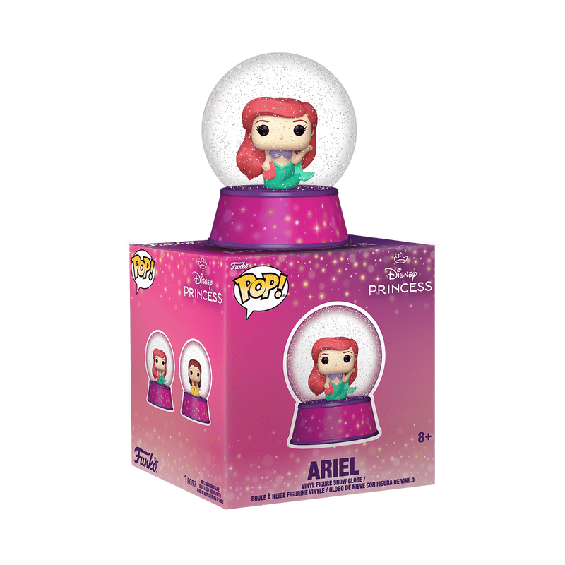 Funko Mini Snow Globe Palle di neve Principesse Disney